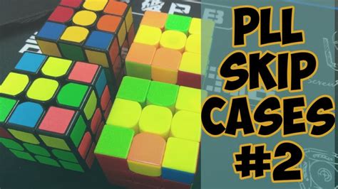Pll Skip Cases 2 Cfop Tips And Tricks Niles Cubing Youtube