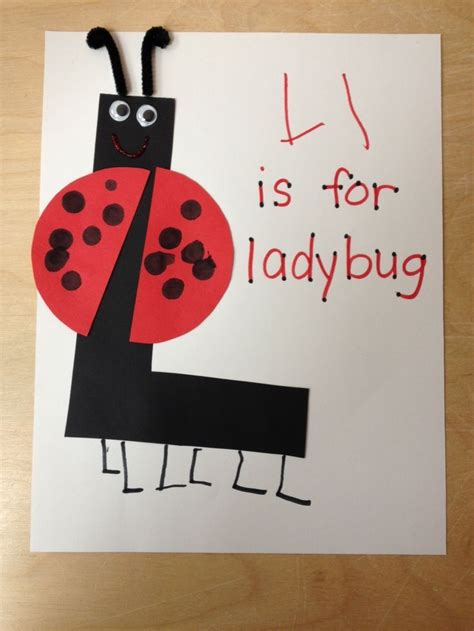 Ll Is For Ladybug Letter Of The Week L Activity On The Teaching Zoo