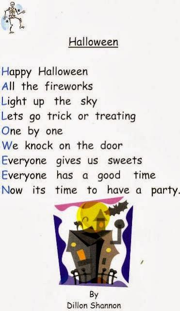 Sweet Halloween Poems For Kids Best Holiday Pictures