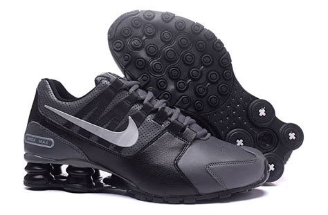 Nike Air Shox Avenue 803 Carbon Black Men Shoes Febbuy