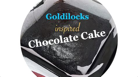 Chiffon cake slice by goldilocks. Goldilocks Chocolate Cake Recipe (Episode 02) - YouTube