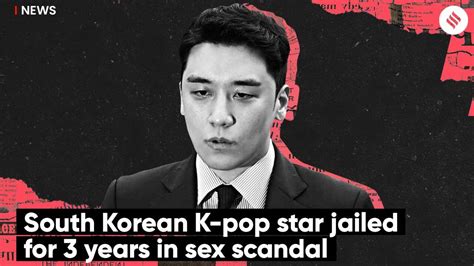 South Korean K Pop Star Seungri Jailed For 3 Years In Sex Scandal The Indian Express