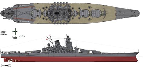 Battleship Yamato Sunk 1945