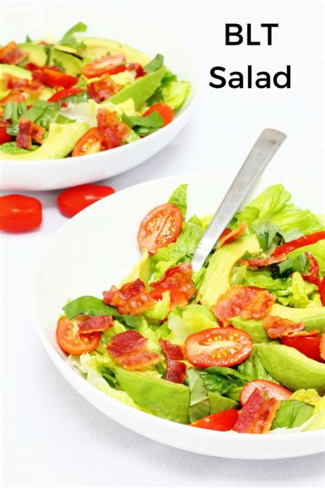 Blt Salad Recipe Best Salad Recipes Healthy Food Blogs Healthy