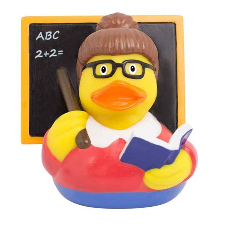 Teacher Woman Rubber Duck Buy Premium Rubber Ducks Online World Wide Delivery