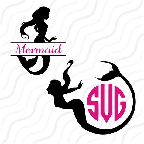 Free 60 Mermaid Svg Cut File Svg Png Eps Dxf File