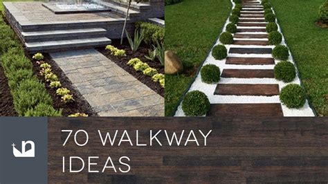 Your front yard presents to the world your home and a bit about you. 70 Walkway Ideas - YouTube