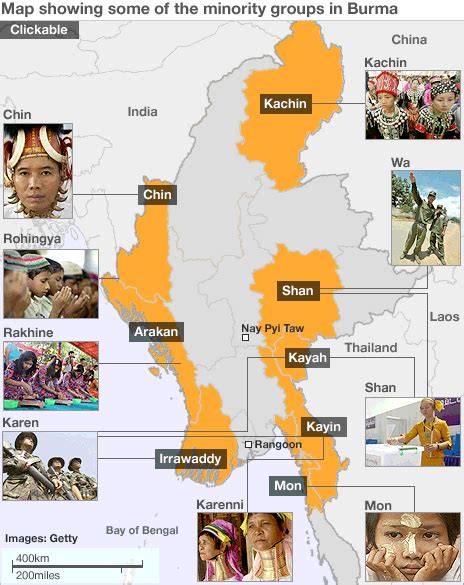 Who Are Burmas Minority Groups Bbc News
