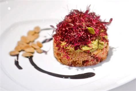 Transformer is all vegetarian with a wealth of vegan options on the menu. Quinoa with Beetroot and Romanesco Recipe | Healthy
