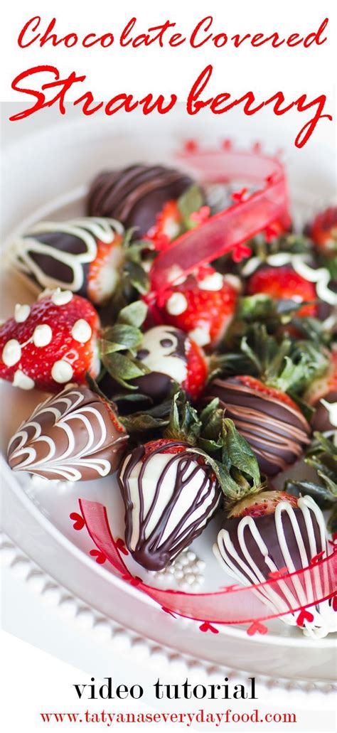 How To Make Chocolate Covered Strawberries Recipe Tatyanas