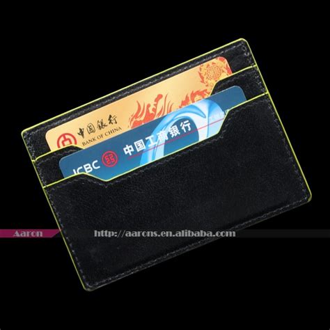 Apply for yes bank prosperity edge credit card and enjoy exciting rewards, cashbacks, lounge access, golf privileges and a lot more. High Quality Promotion Gift Leather Id Card Holder With Yellow Edge Painting - Buy Leather Id ...
