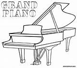 Piano Coloring Grand Printable Drawing Keys Play Getdrawings Categories Popular Game sketch template