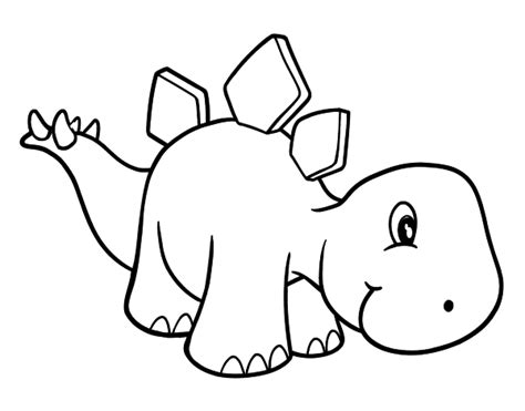 Pin Em Dibujos De Dinosaurios Para Colorear