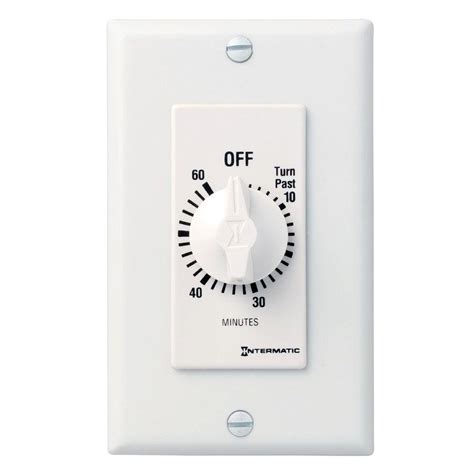 Intermatic 20 Amp 60 Minute Indoor In Wall Spring Wound Countdown Timer