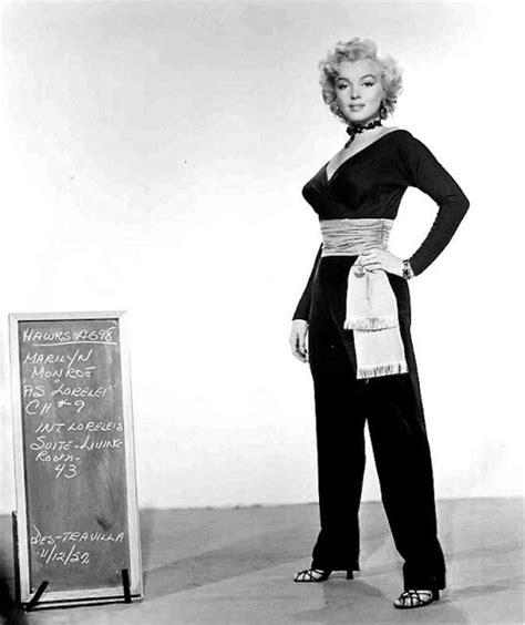 Pictures Of Marilyn Monroe Wardrobe Tests As Lorelei Lee In Gentlemen Prefer Blondes