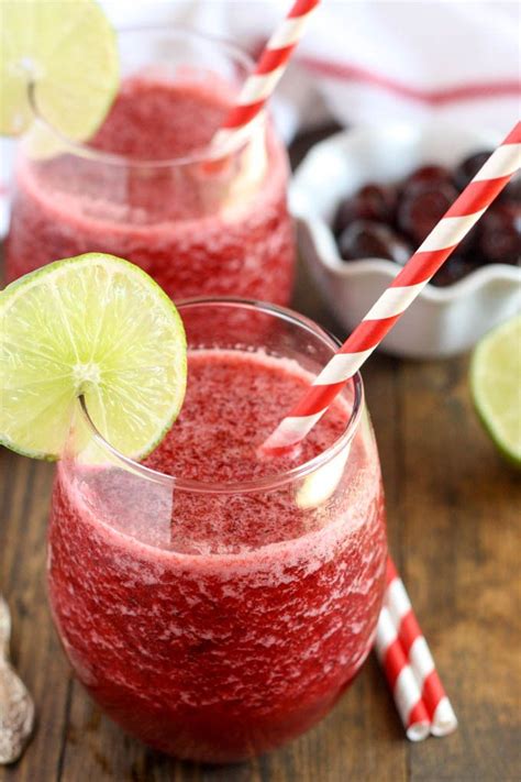 Cherry Limeade Slushies Cherry Limeade Slushies Slushie Recipe