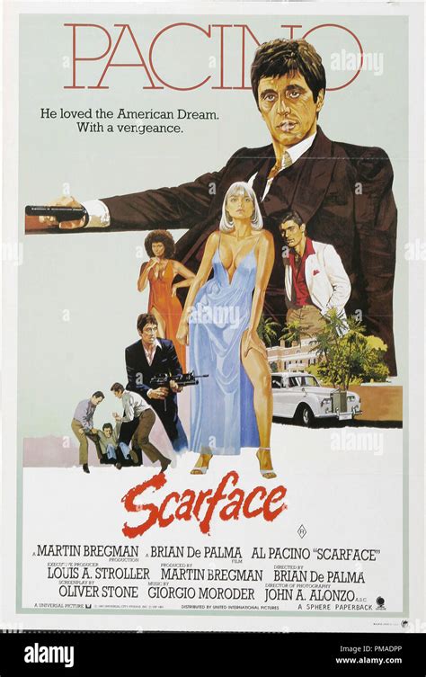 Scarface Nosotros Cartel 1983 Universal Pictures Al Pacino