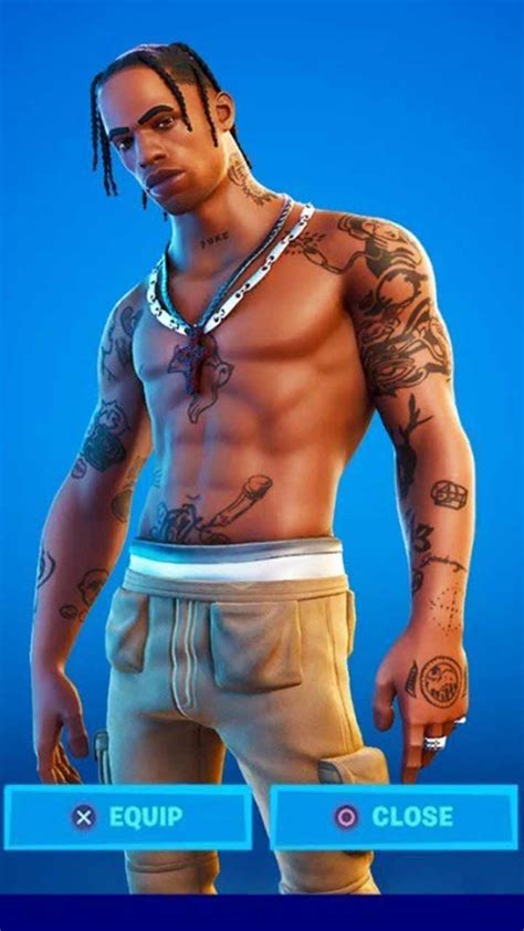With giant travis scott heads and a floating concert island north of sweaty stands, there's a lot to get excited about. Get some new Travis scott fortnite skin HD images as ...