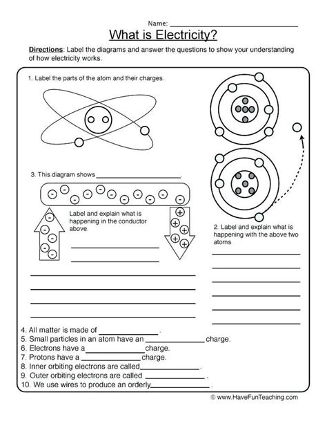 6th Grade Science Worksheets Printable Free

