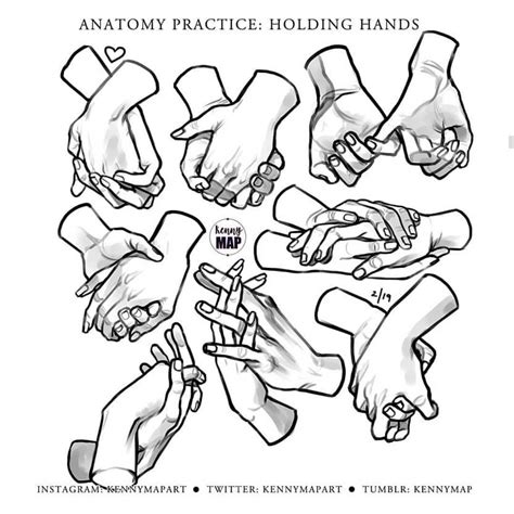 Holding Hands Source Credi Hand Drawing Reference Art Reference Photos Pose Reference
