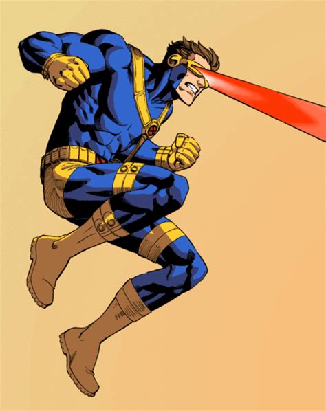 Cyclops Animated Marvel Comic Character Comic Book Characters Comic