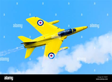Folland Gnat Tmk1 In Flight Painted In The Colours Of The Rafs