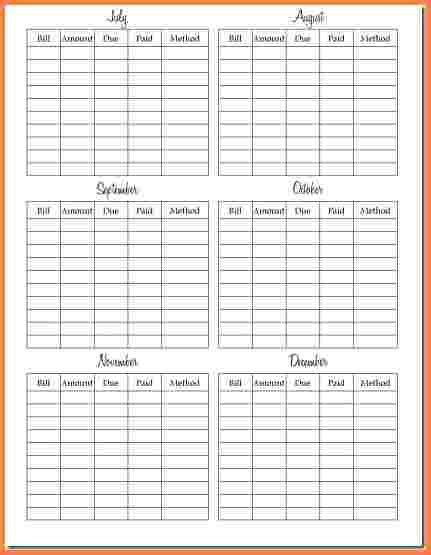 It can also account for holidays and weekends. 6+ bill tracker spreadsheet - Excel Spreadsheets Group