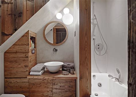 Attic spaces are known for their tricky space constraints. Small Bathroom Ideas (Vanity, Storage & Layout Designs ...