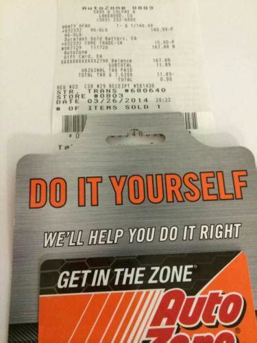 Maybe you would like to learn more about one of these? Auto zone gift card