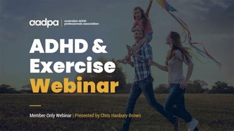 Adhd And Exercise Aadpa