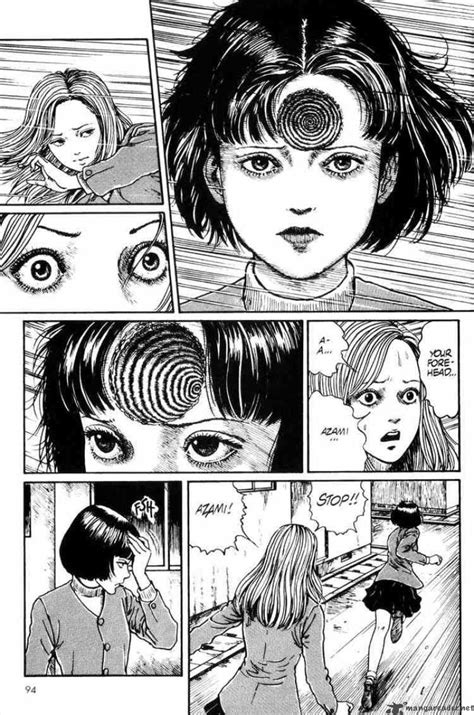 Uzumaki 3 Page 20 Japanese Horror Junji Ito Manga Illustration