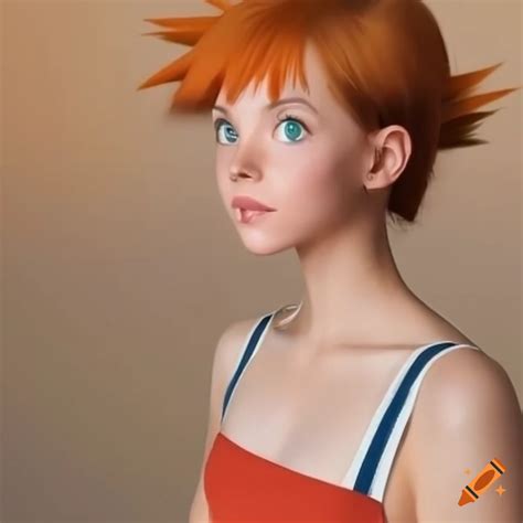 Realistic Depiction Of Misty From Pokemon
