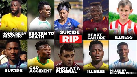 DĔad 31 Footballers Who Died During Their Careers In 2020 And Cause Of DËath Youtube