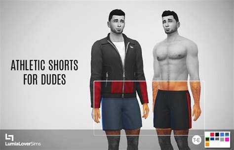 Athletic Shorts At Lumialover Sims Sims 4 Updates