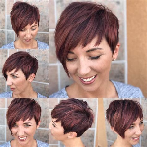 The most popular of the asymmetrical haircuts are the asymmetrical bob haircut and the asymmetrical pixie cut. Short Asymmetrical Pixie Haircuts - 35+