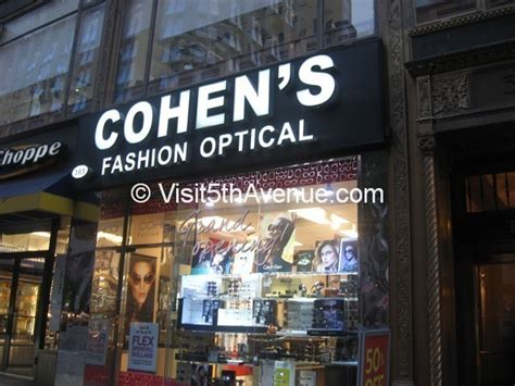 Cohen S Fashion Optical Th Avenue New York Clothing Store