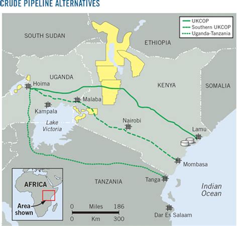 Drive For Oil Exports Pushes East Africa Pipeline Development Oil