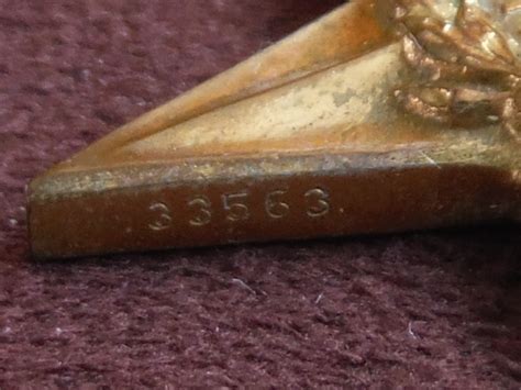 Silver Star Ww1 Numbered Bbb Co