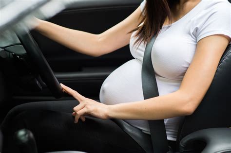 Driving While Pregnant Helpful Tips For Moms To Be In The Garage With