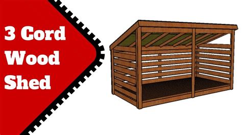 A wide variety of firewood free options are available to you, such as loop option (lifting), safety factor, and material. 3 Cord Firewood Shed Plans Free - YouTube