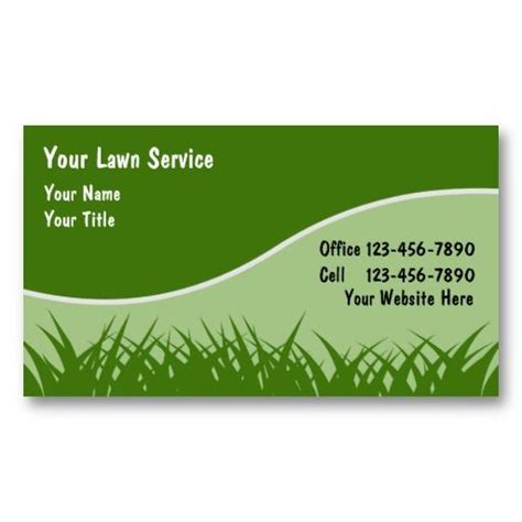 These professionals landscaping are capable of doing more than just mowing and watering the lawn, they are actually capable of doing other tasks since they were trained to understand the land area and the concept of spatial. 22 best images about Lawn Service Business Cards on ...