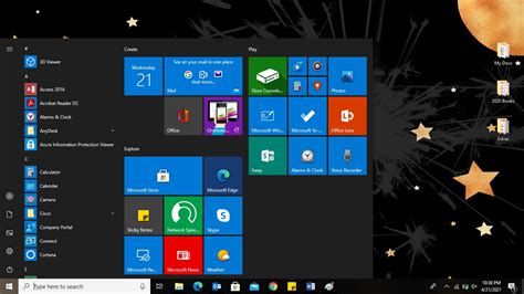 Windows 10 Start Menu Wallpaper