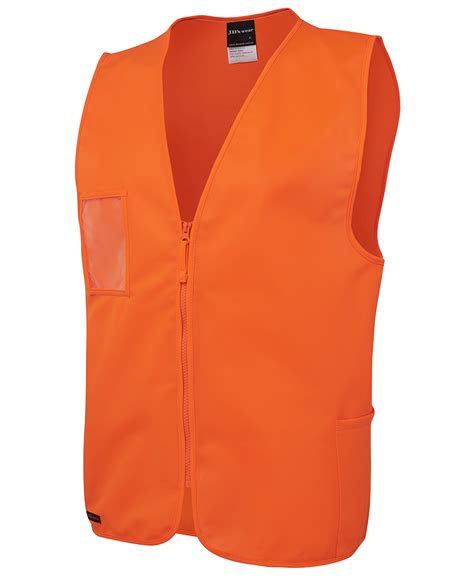 Jbs Wear Hi Vis Zip Safety Vest