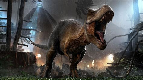 Jurassic World Evolution T Rex Wallpapers Wallpaper Cave