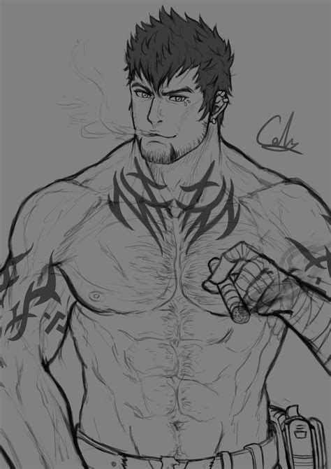 Casualdraws On Twitter Gyee Bara Sketch Of Antonio Done Awhile Back Xd But Dammhe Is