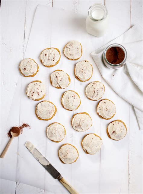 Soft Pumpkin Cookies With Brown Sugar Frosting The Merrythought
