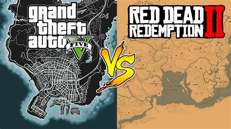 Which Map Is Bigger Gta 5 For Rdr2