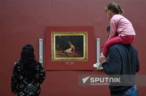 Reproduction Of Ivan The Terrible And His Son Ivan On November Painting Hung At