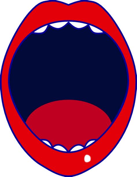 Red Open Mouth Clipart I2clipart Royalty Free Public Domain Clipart