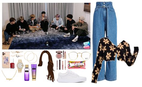 The 8th Member Run Bts Ep 72 Outfit Shoplook Kpop Fashion Outfits